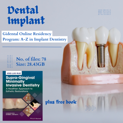 Gidental Online Residency Program: A-Z in Implant Dentistry Plus free book