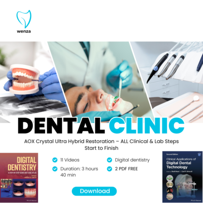 AOX Crystal Ultra Hybrid Restoration – ALL Clinical & Lab Steps Start to Finish + Plus 2 Books